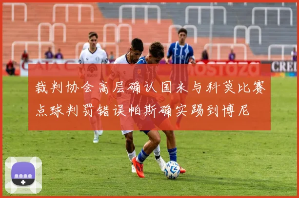 裁判协会高层确认国米与科莫比赛点球判罚错误帕斯确实踢到博尼