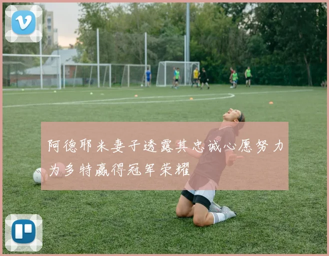 阿德耶米妻子透露其忠诚心愿努力为多特赢得冠军荣耀